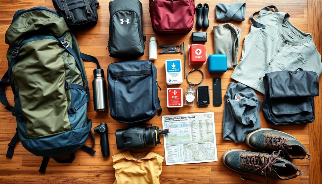 overzicht inpaklijst backpacken

